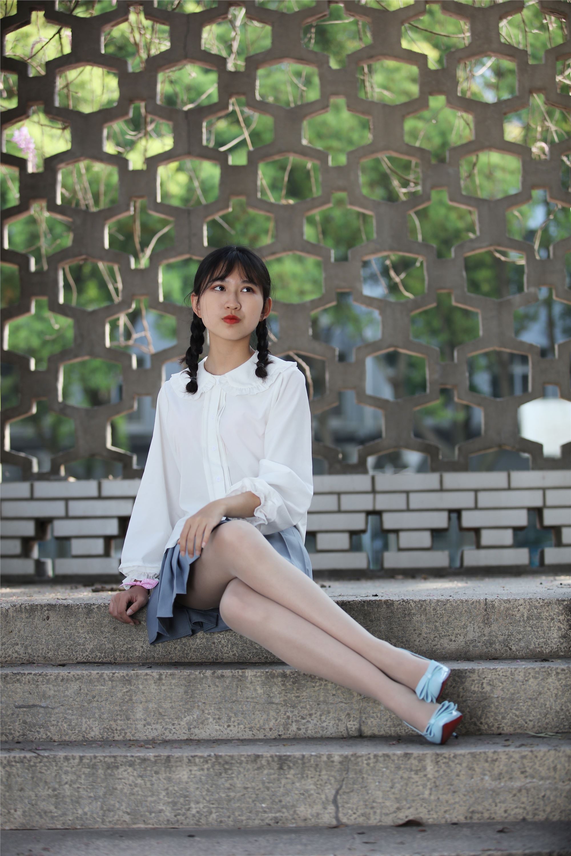 奈丝写真 NO.049 小橙子-清纯呆萌的学妹